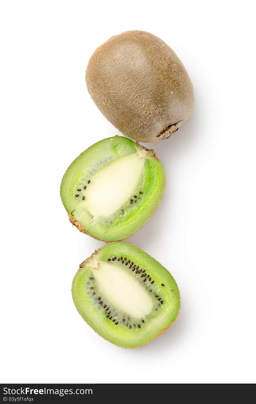 Ripe kiwis