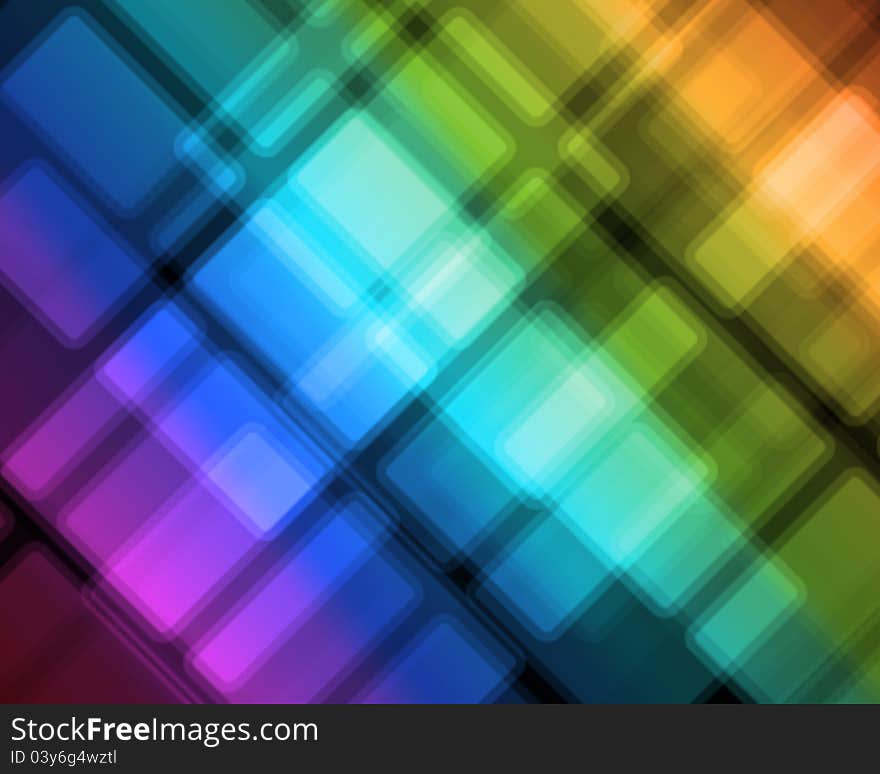 Abstract square background with different colors. Abstract square background with different colors