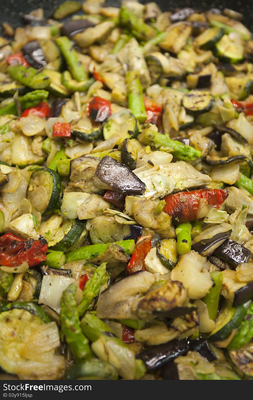 Sauteed vegetables