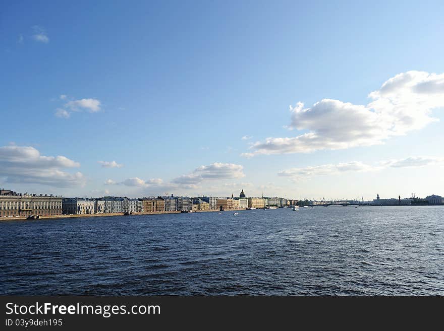 View of the Neva River