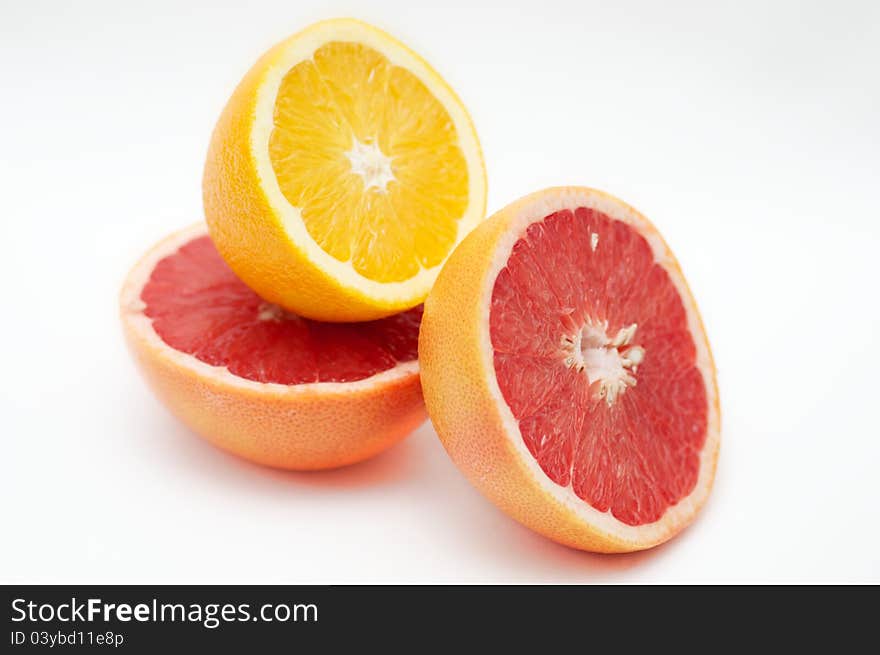 Grapefruit & orange