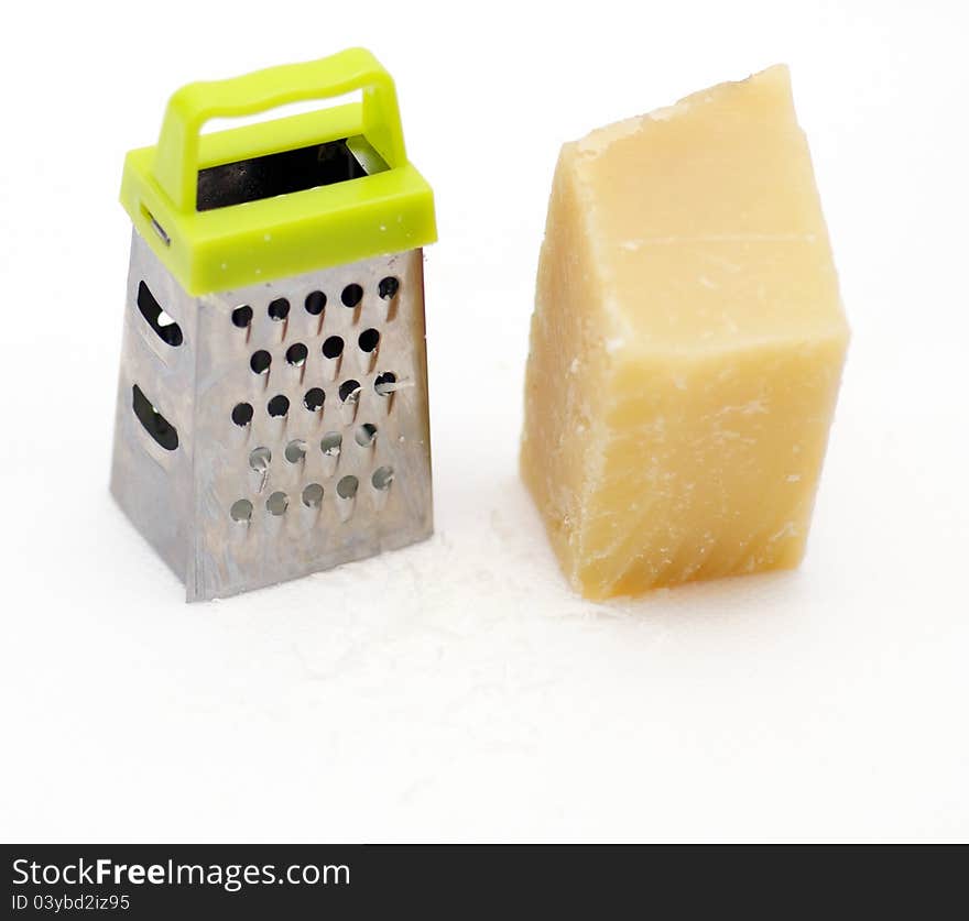 Cheese grater meal peeping products advertizing prelabel macroshooting diet parmesan