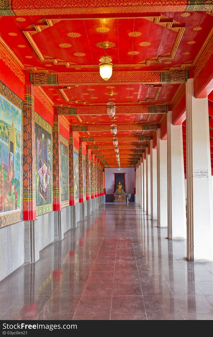 Path In The Temple.