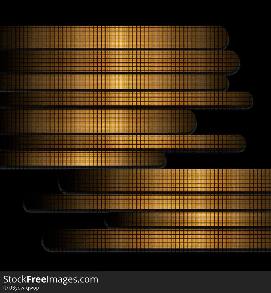 Lights background gold