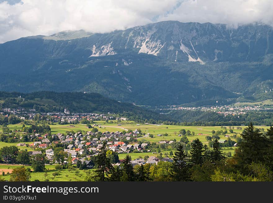 Village In The Alps