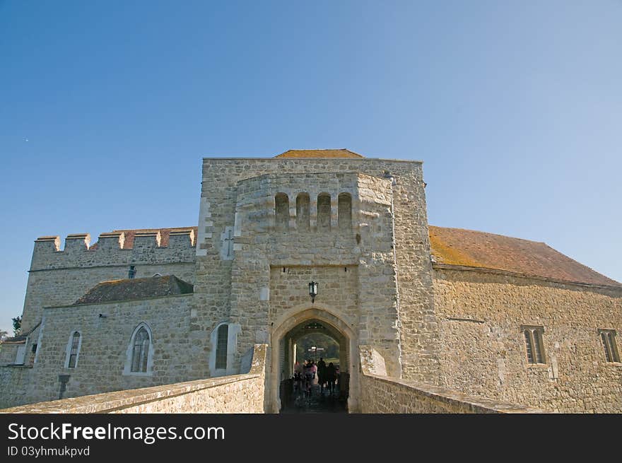 Entrance to the castle