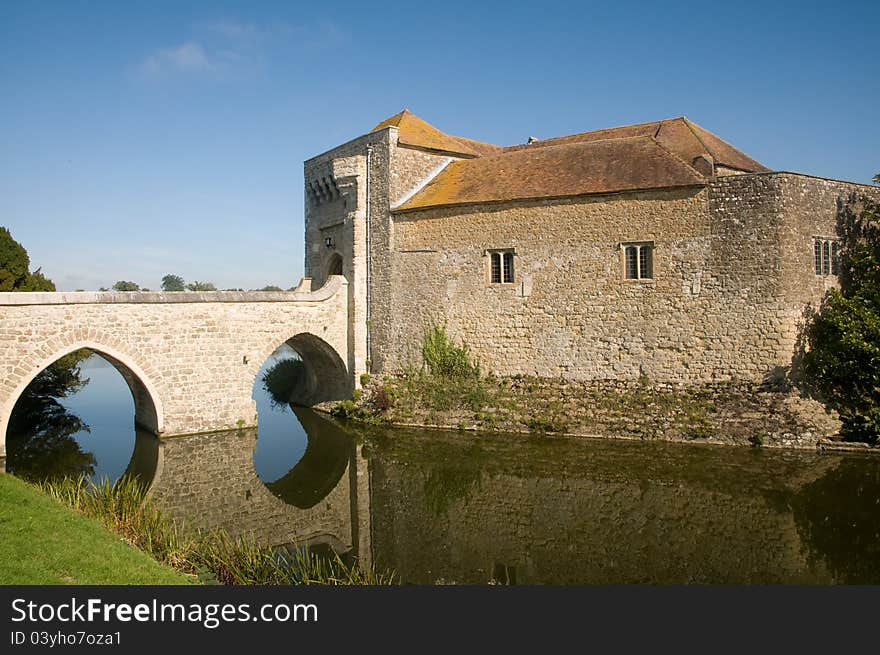 View Of The Bridge And Castle