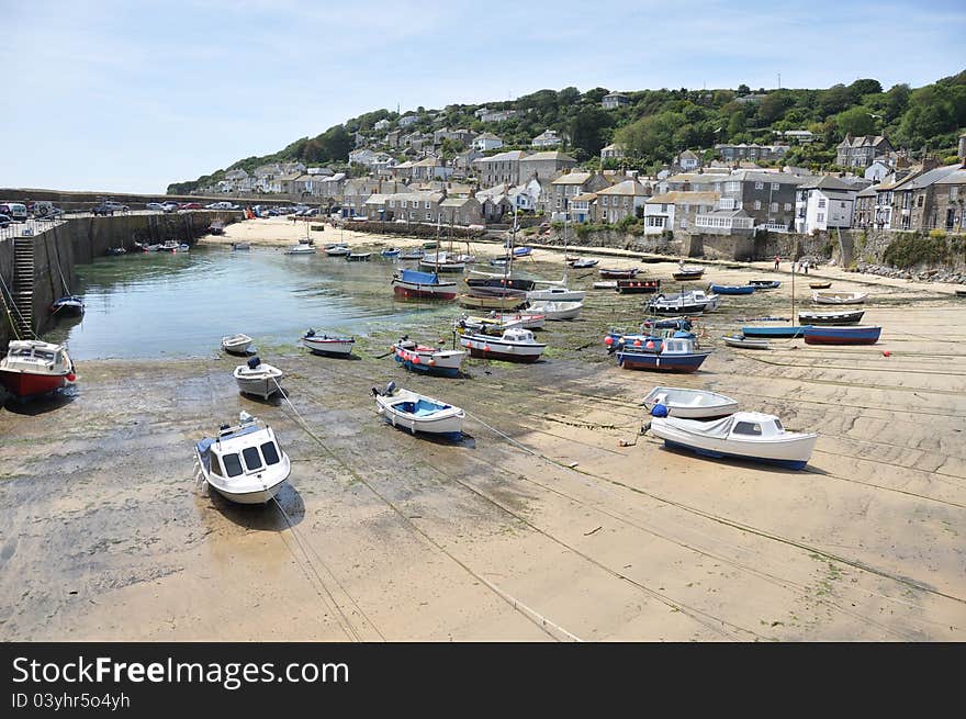 Cornish Village Harbour