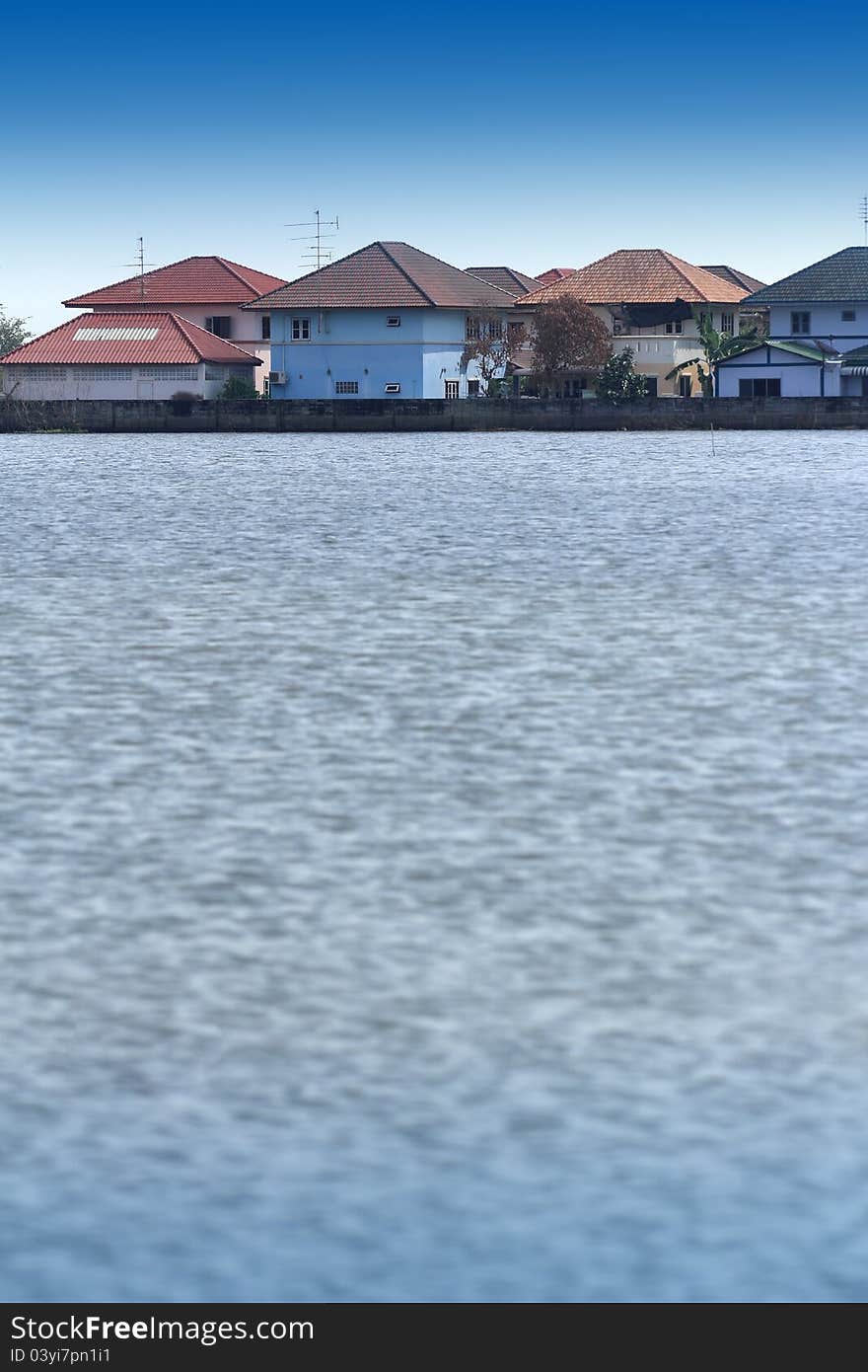 Flooded the village in November 2011