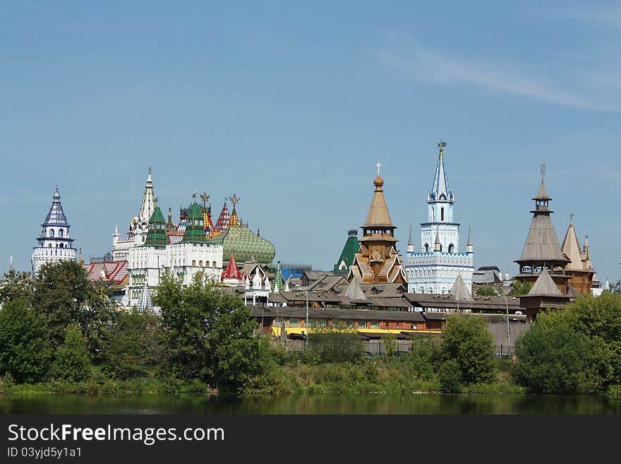 Izmailovo. View of the  Kremlin