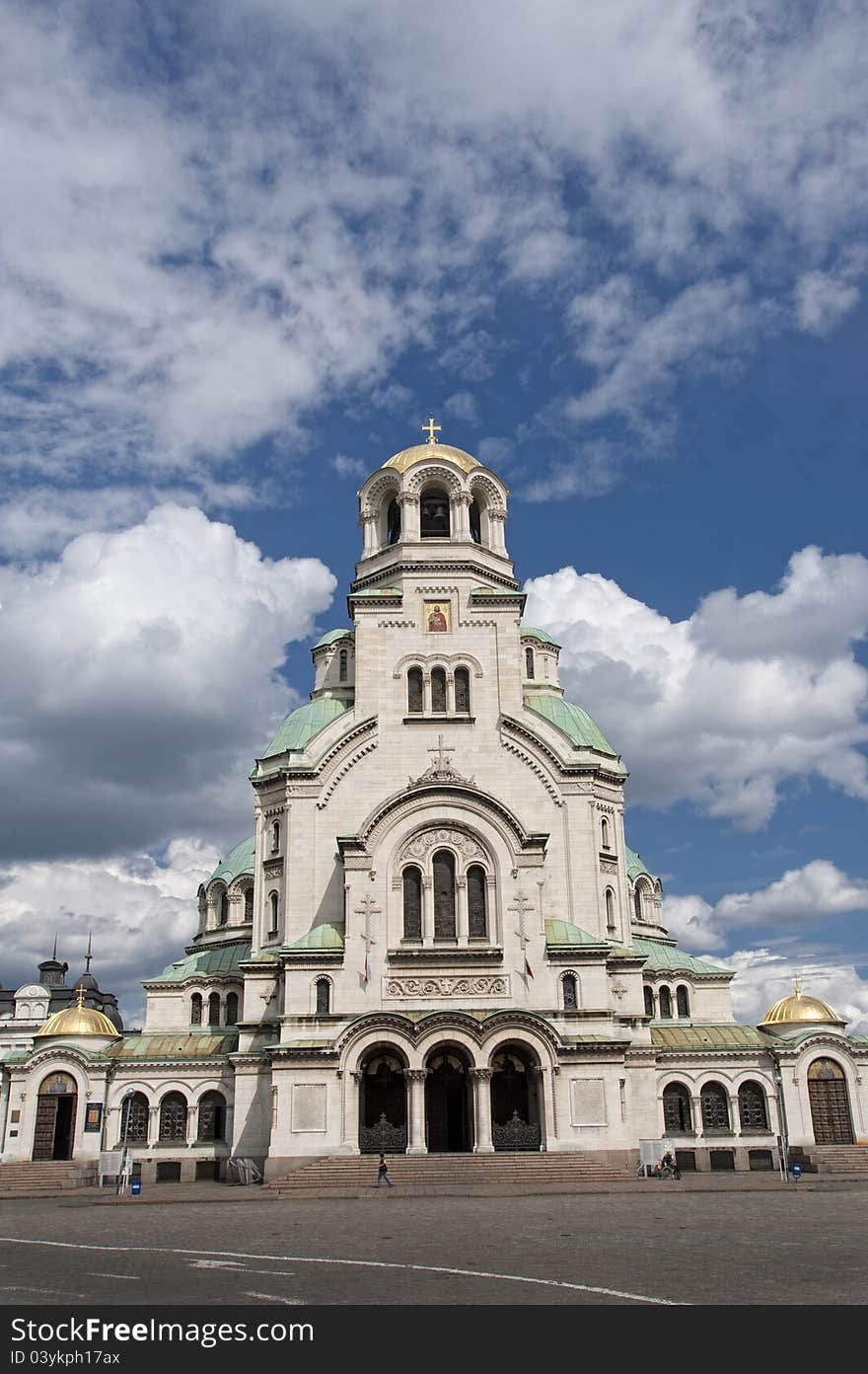 Alexander Nevsky Cathedral in Sofia, Bulgaria