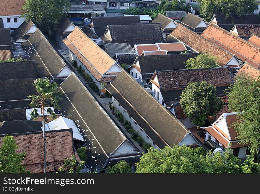 Old town in Bangkok.