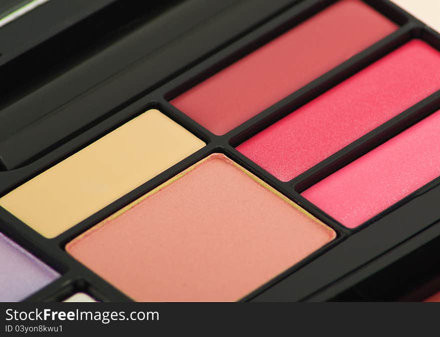 Professional makeup palette