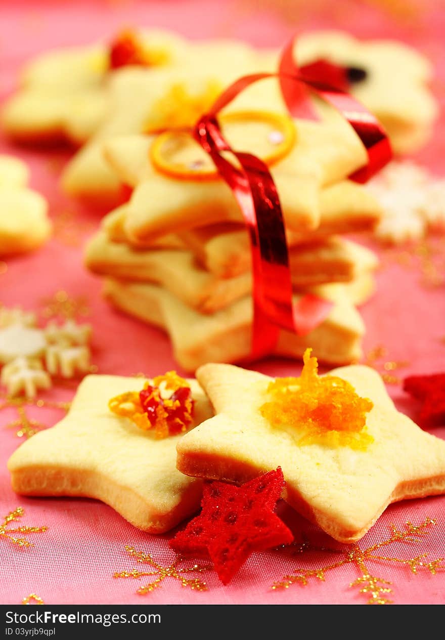 Christmas butter cookies