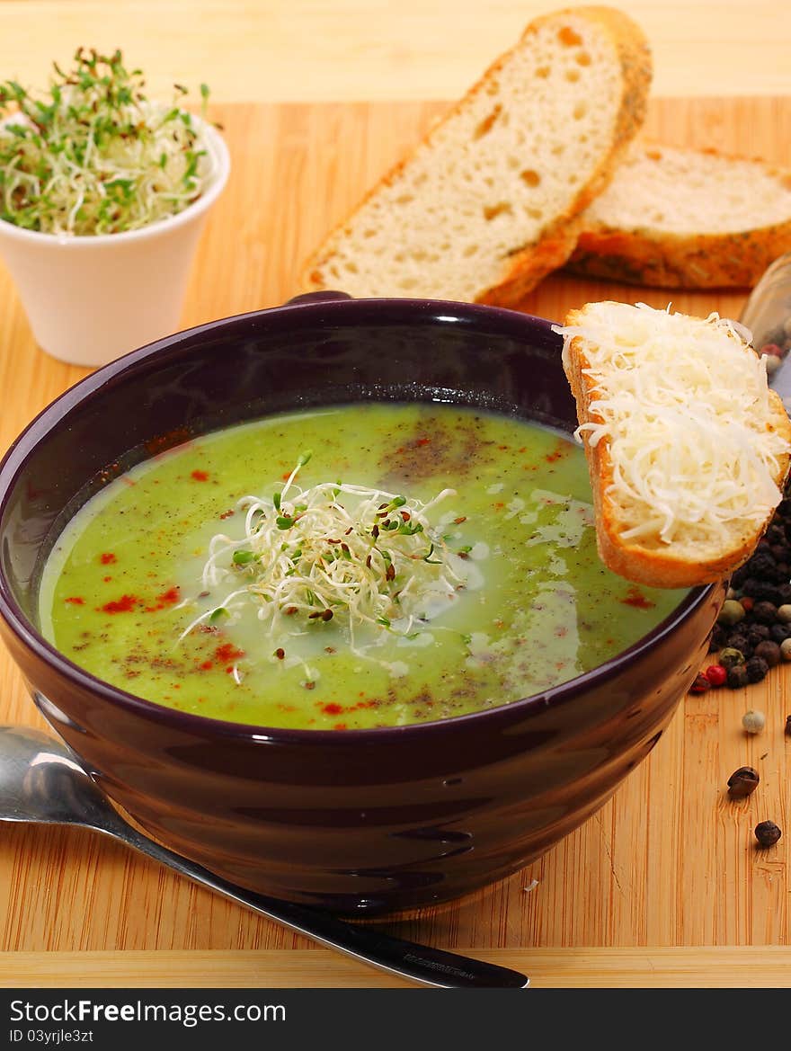 Green Pea Soup