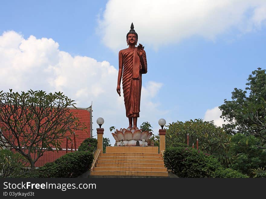 Buddha standing image