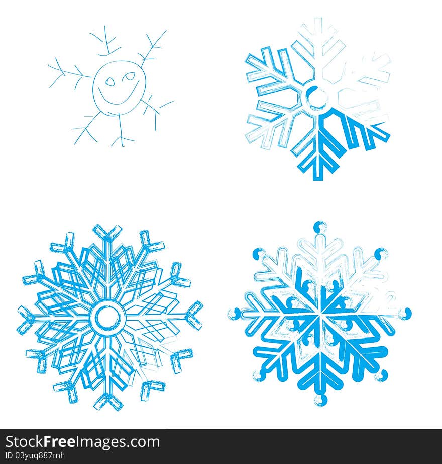 Vector Snowflakes