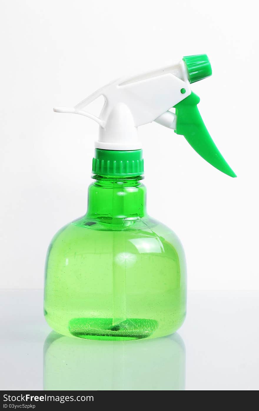 Green Spay Bottle