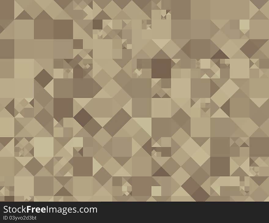 Abstract dynamic squares background