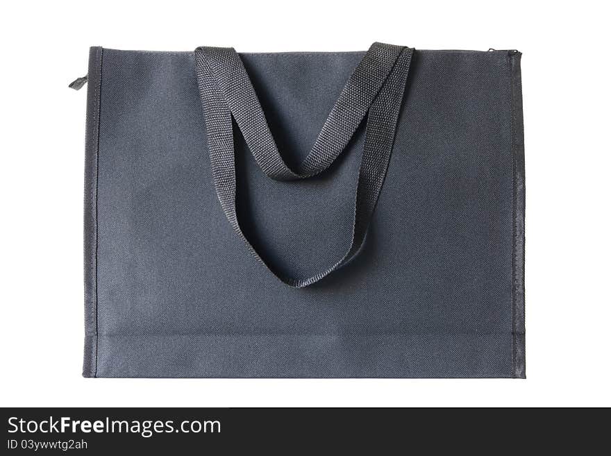 Black shopping bag