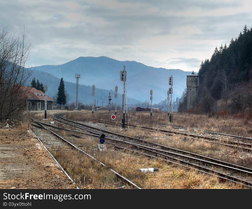 Bicaz station HDR