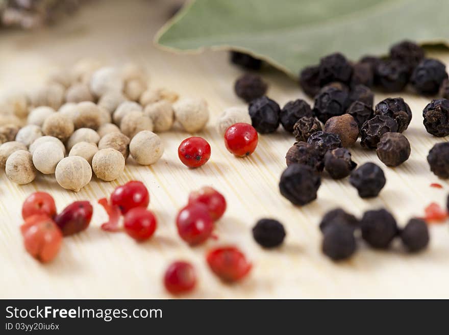 A collection of three dried peppers