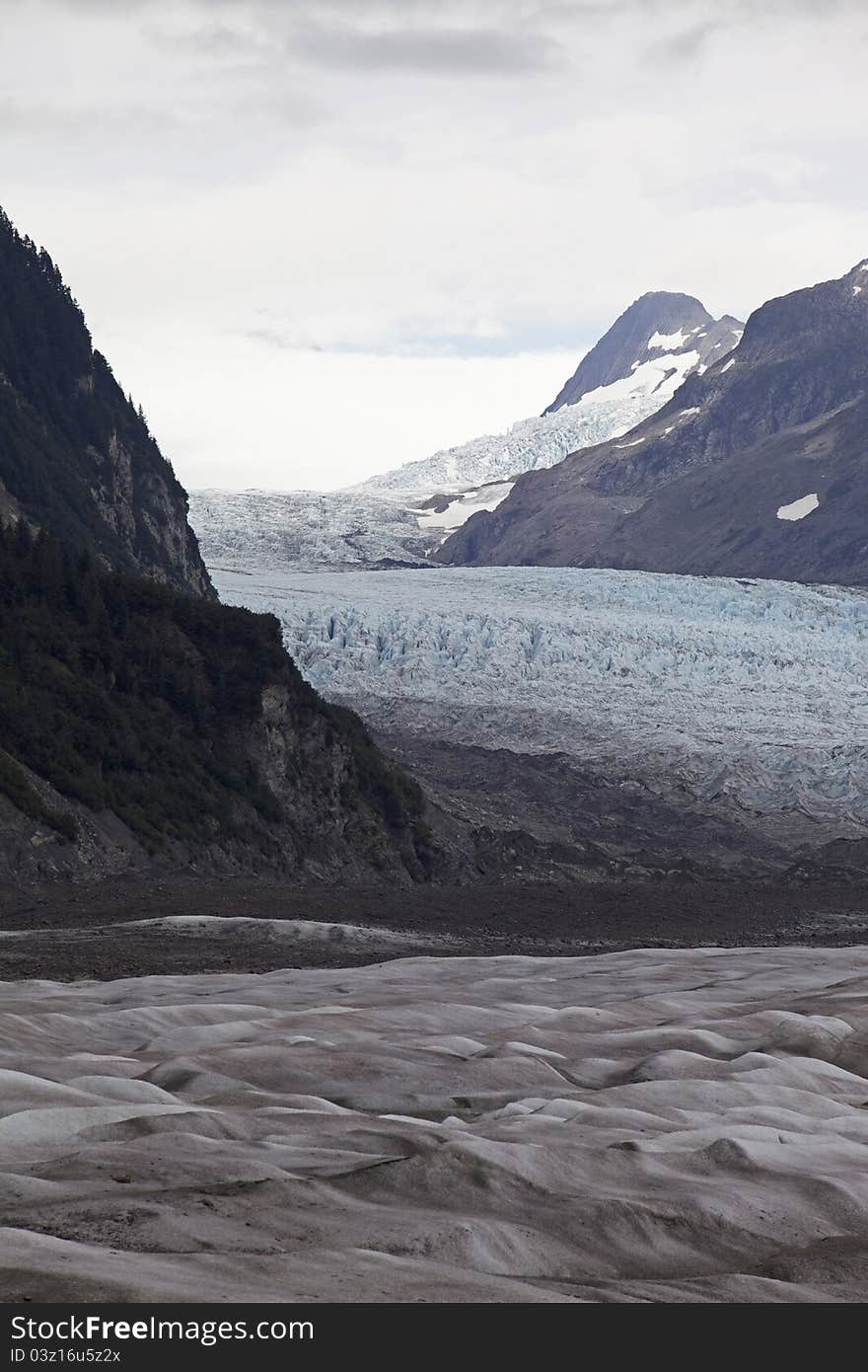 Glacier near Cordova Alaska