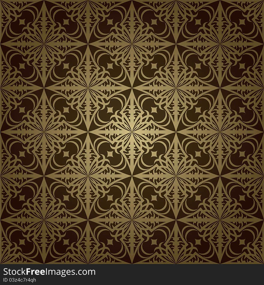 Wallpaper seamless pattern dark, illustration. Wallpaper seamless pattern dark, illustration