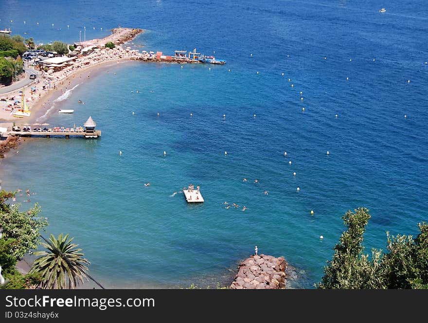 High Speed boats and ships on French Riviera