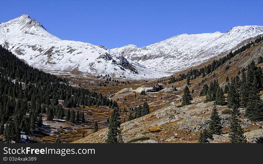 Colorado mountain valley