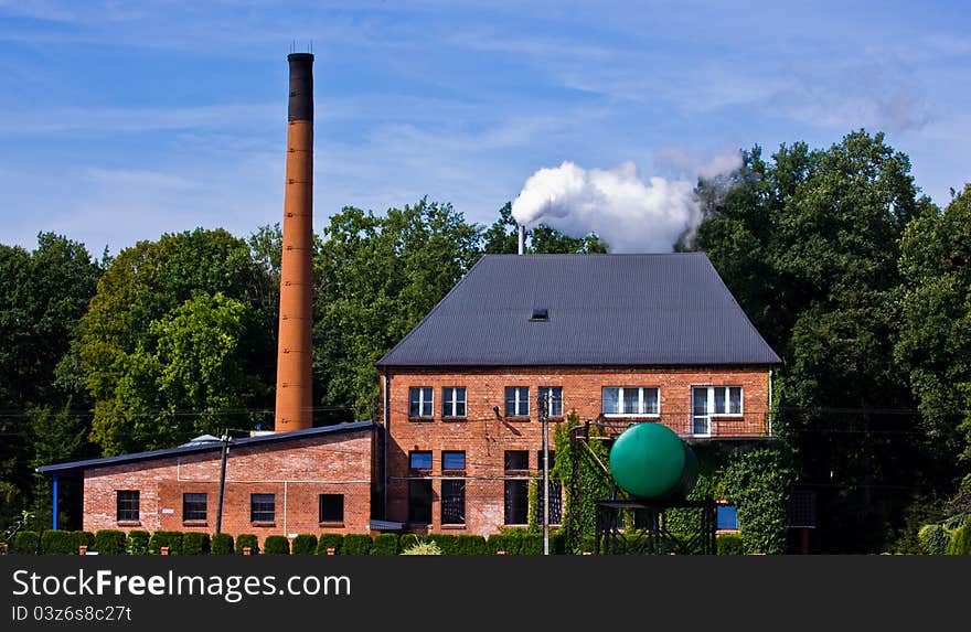 Polish vodka distillery