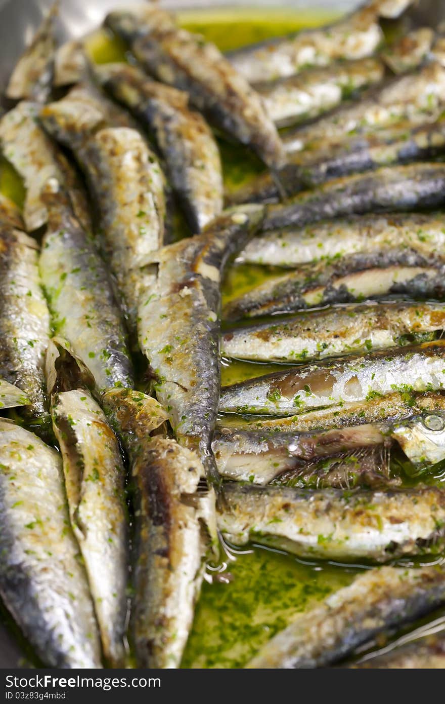 Baked Sardines