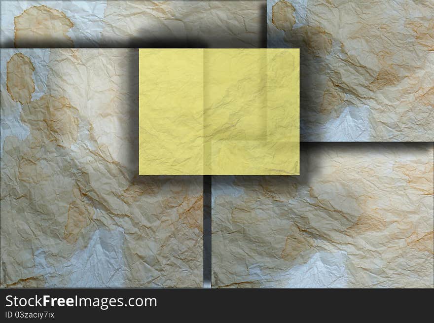 Crumple paper background. Useful for texture and background. Crumple paper background. Useful for texture and background.