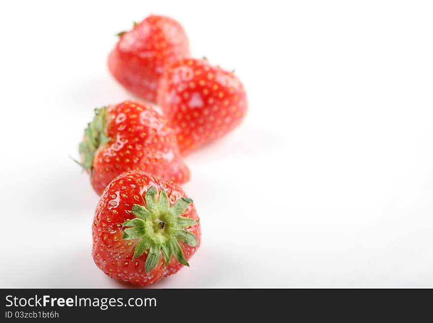 Closeup with red healthy strawberries. Closeup with red healthy strawberries