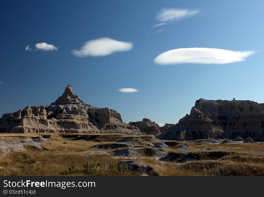 Badlands national park south dakota