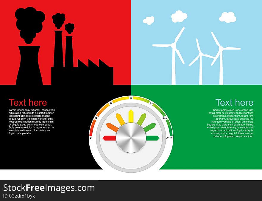 Reducing energy consumption, green energy orientation. Reducing energy consumption, green energy orientation