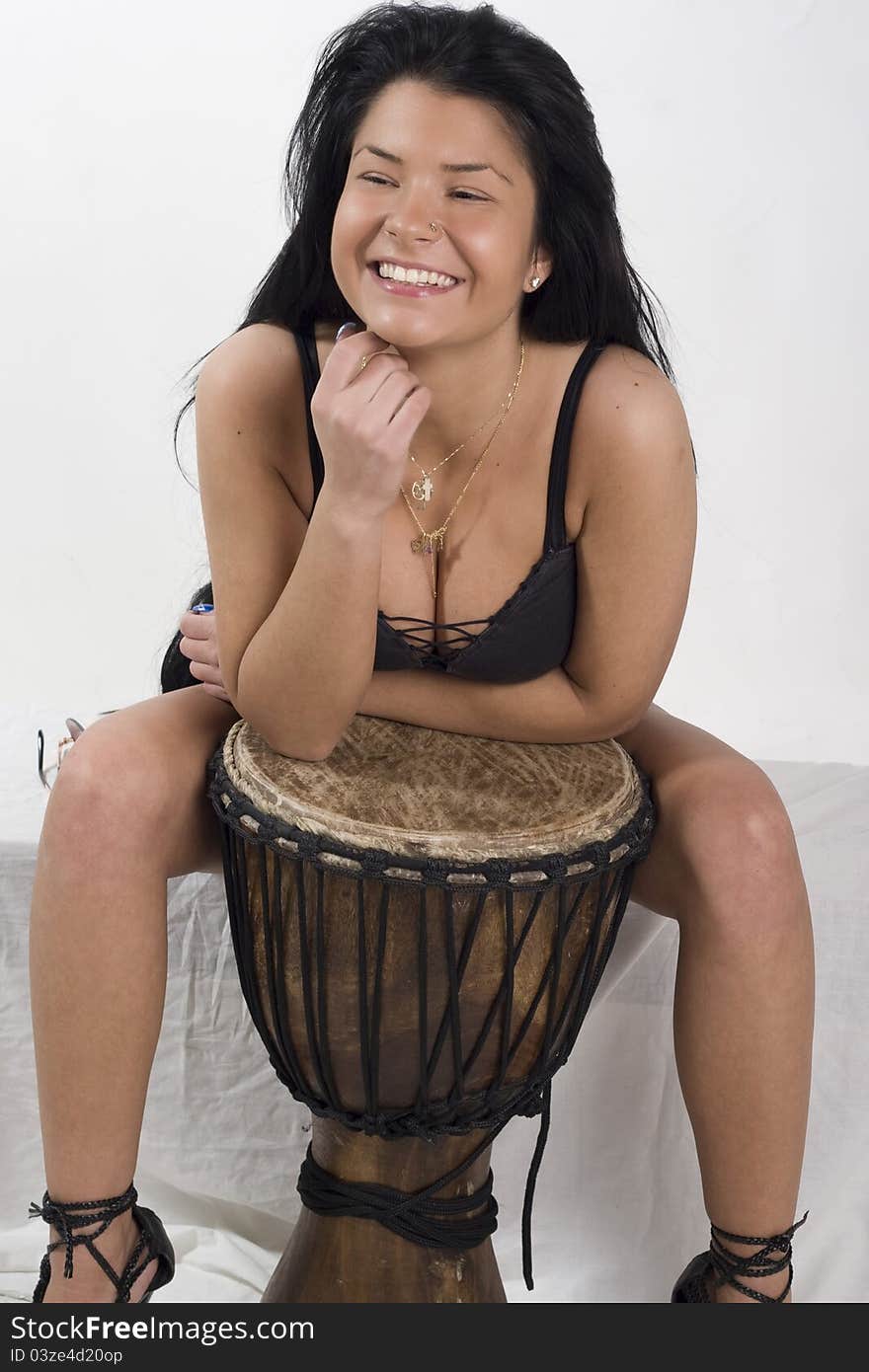 Djembe and smile