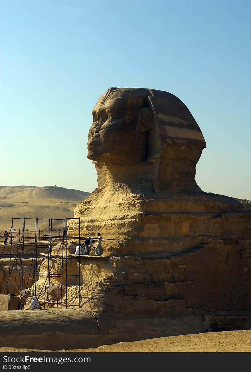 Sphinx of Giza.