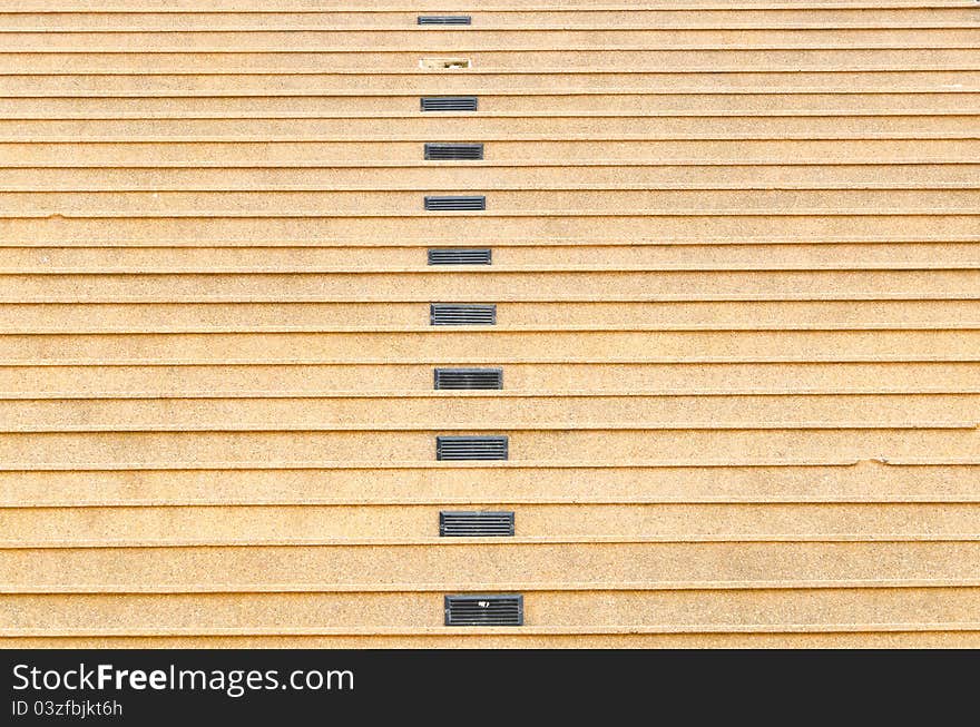 Stairs lights show texture, pattern and long concept. Stairs lights show texture, pattern and long concept