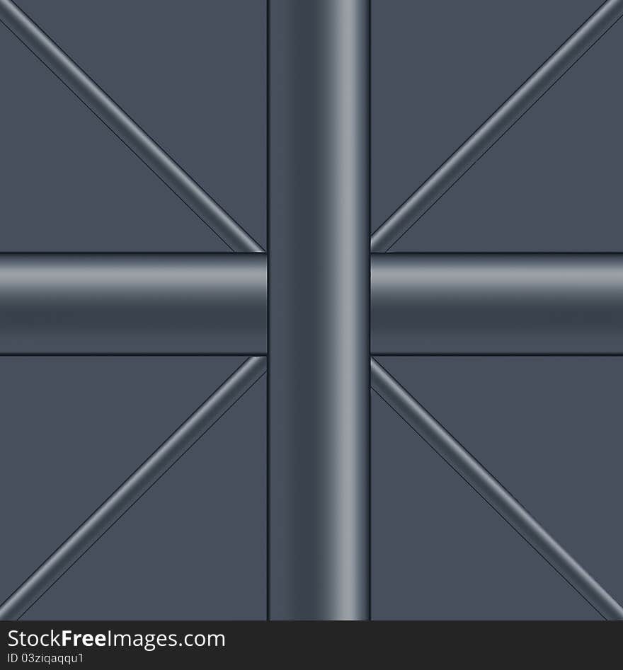 Metallic Cross Background