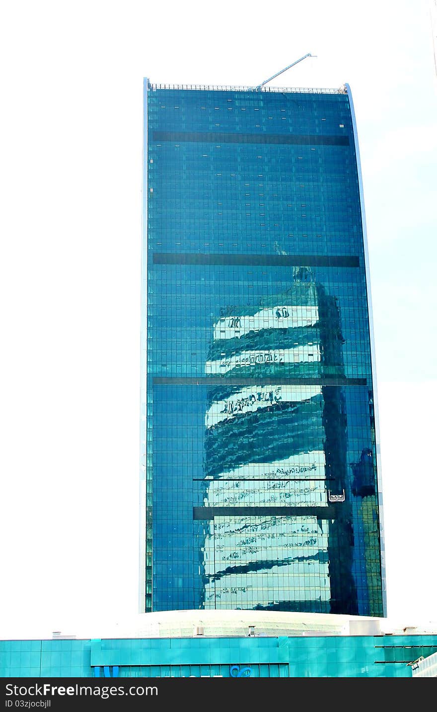 Reflection At The Building Of The Area