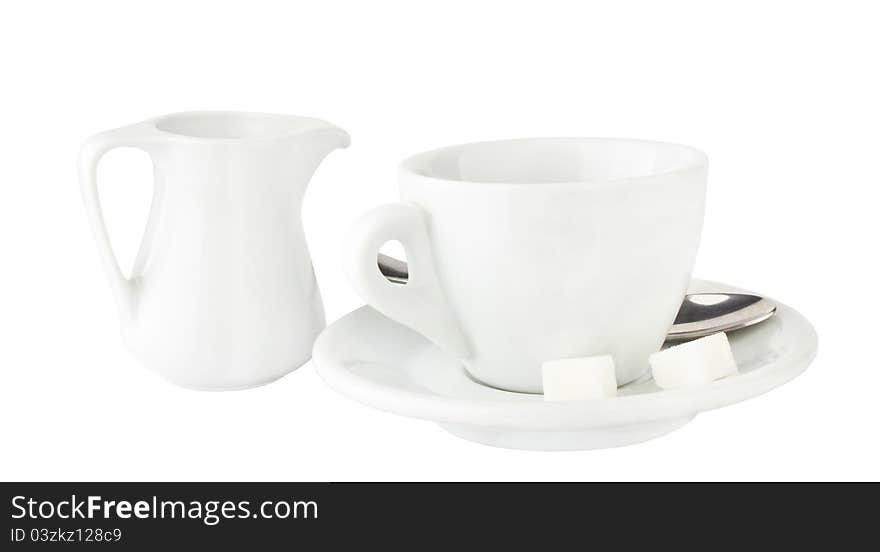 Coffee and  milk jug