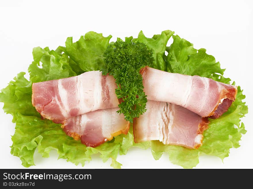 Sliced bacon