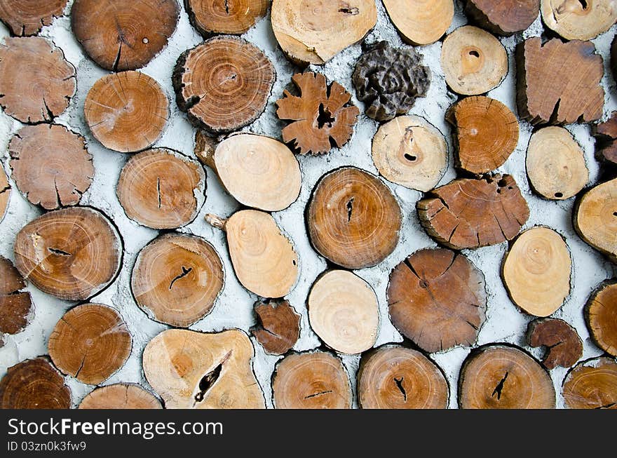 Wood Texture On The Wall