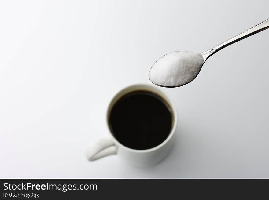 Black Coffee And Spoonful Of Sugar