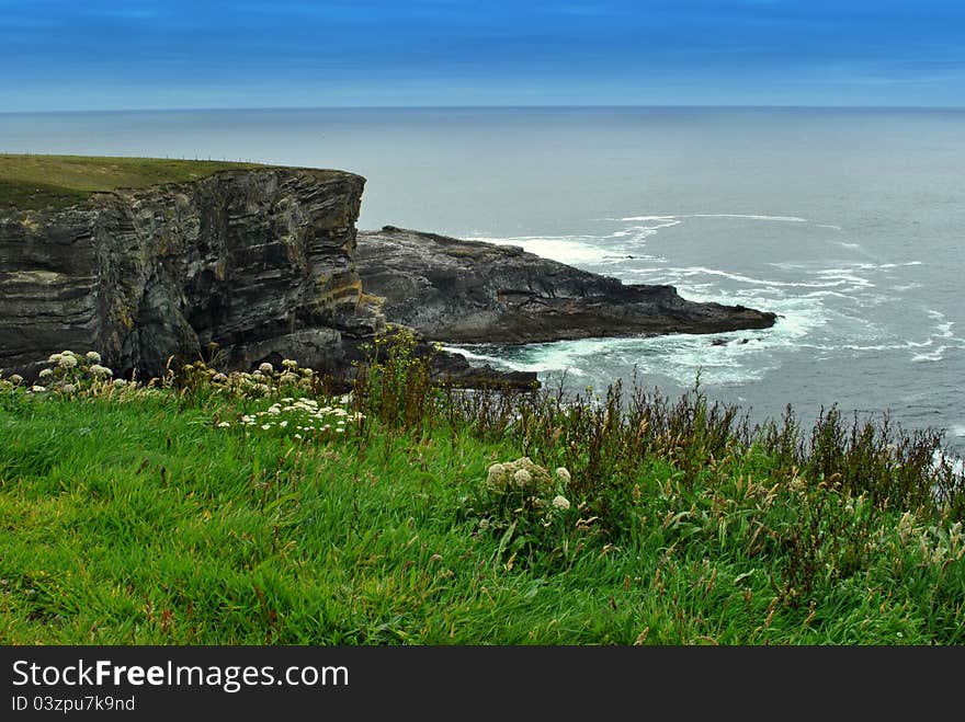 The most southerly tip of Ireland. Mizen Head. The most southerly tip of Ireland. Mizen Head.