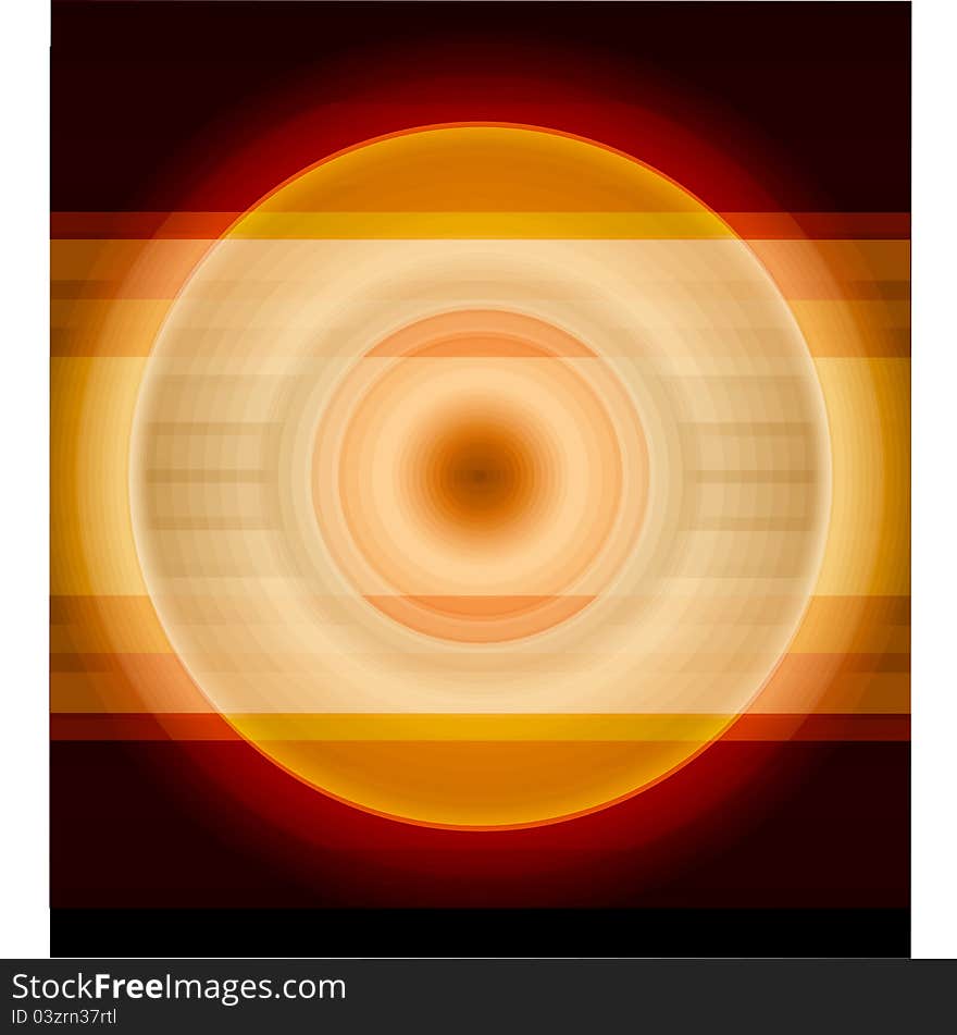 Orange Glowing Ring