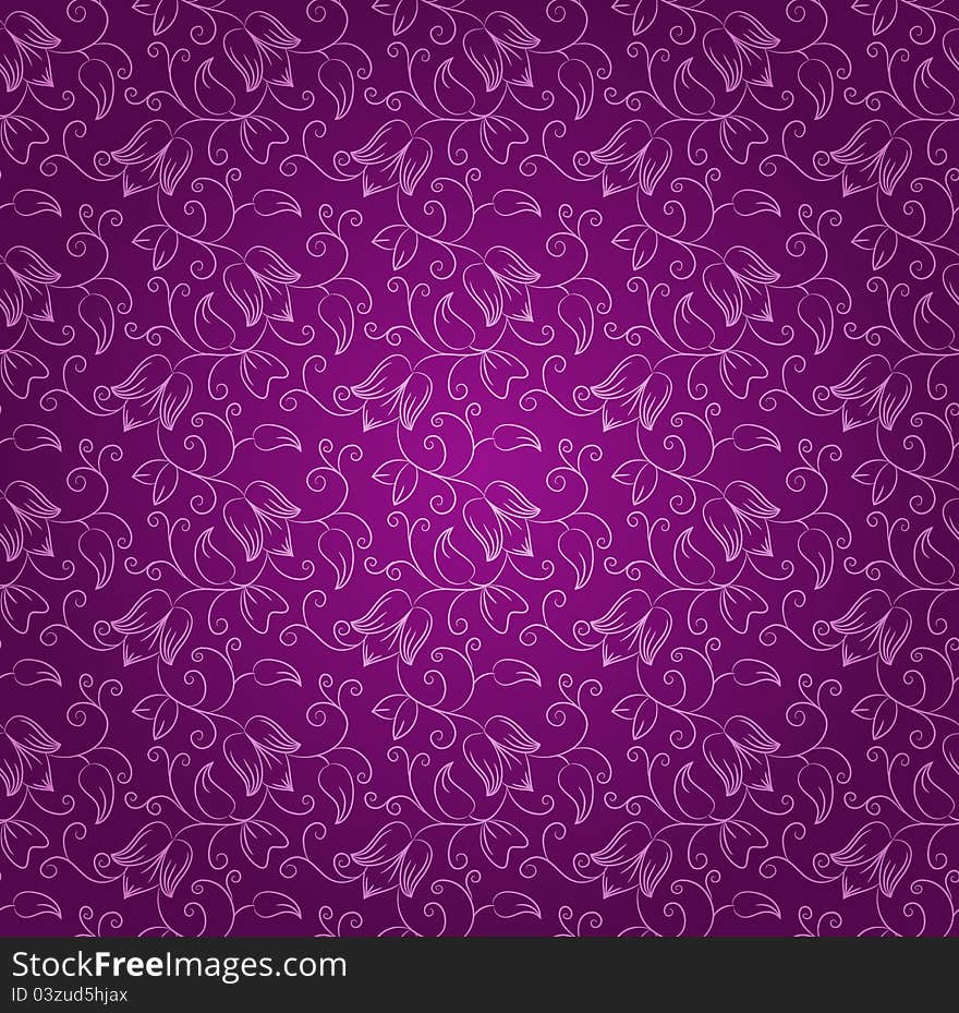 Seamless floral wallpaper pattern. Abstract background. Seamless floral wallpaper pattern. Abstract background