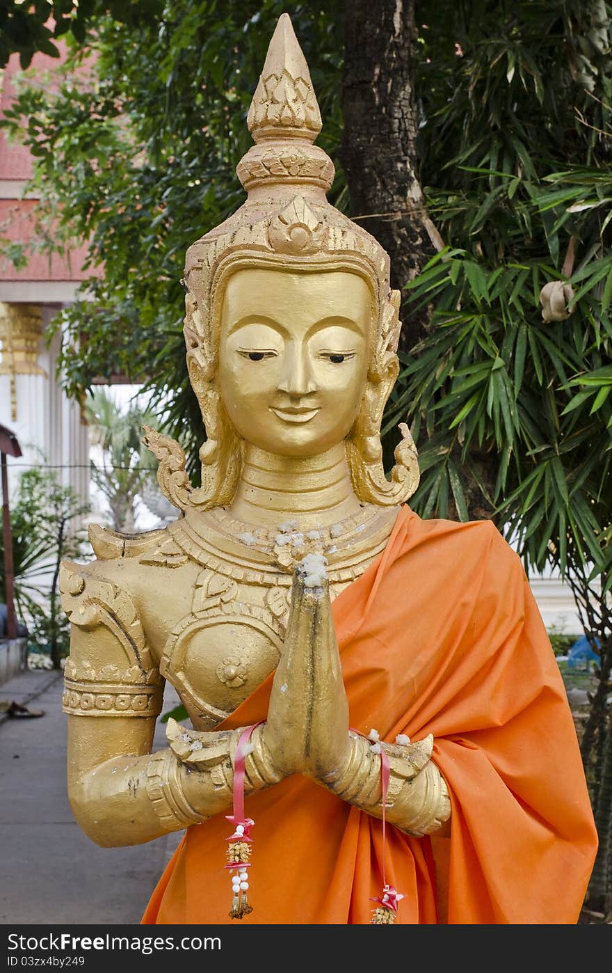 Buddha in Thatluang Temple