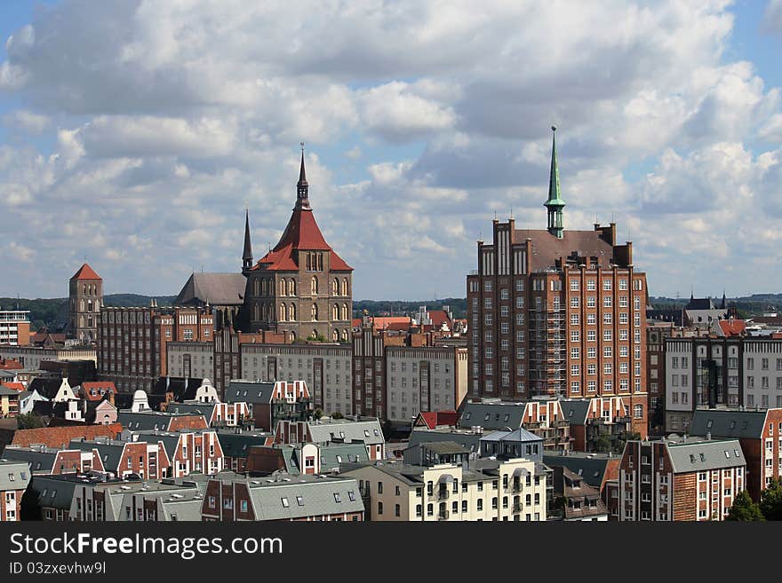 Rostock Panorama &x28;Germany&x29;